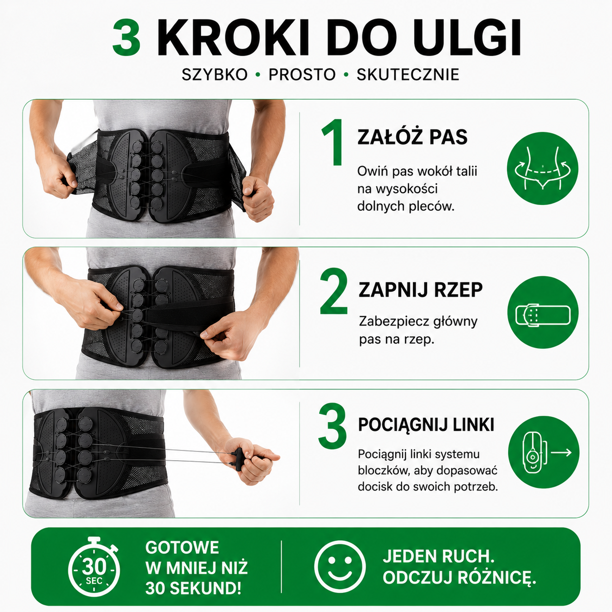 PlecBoli Pas Ortopedyczny™