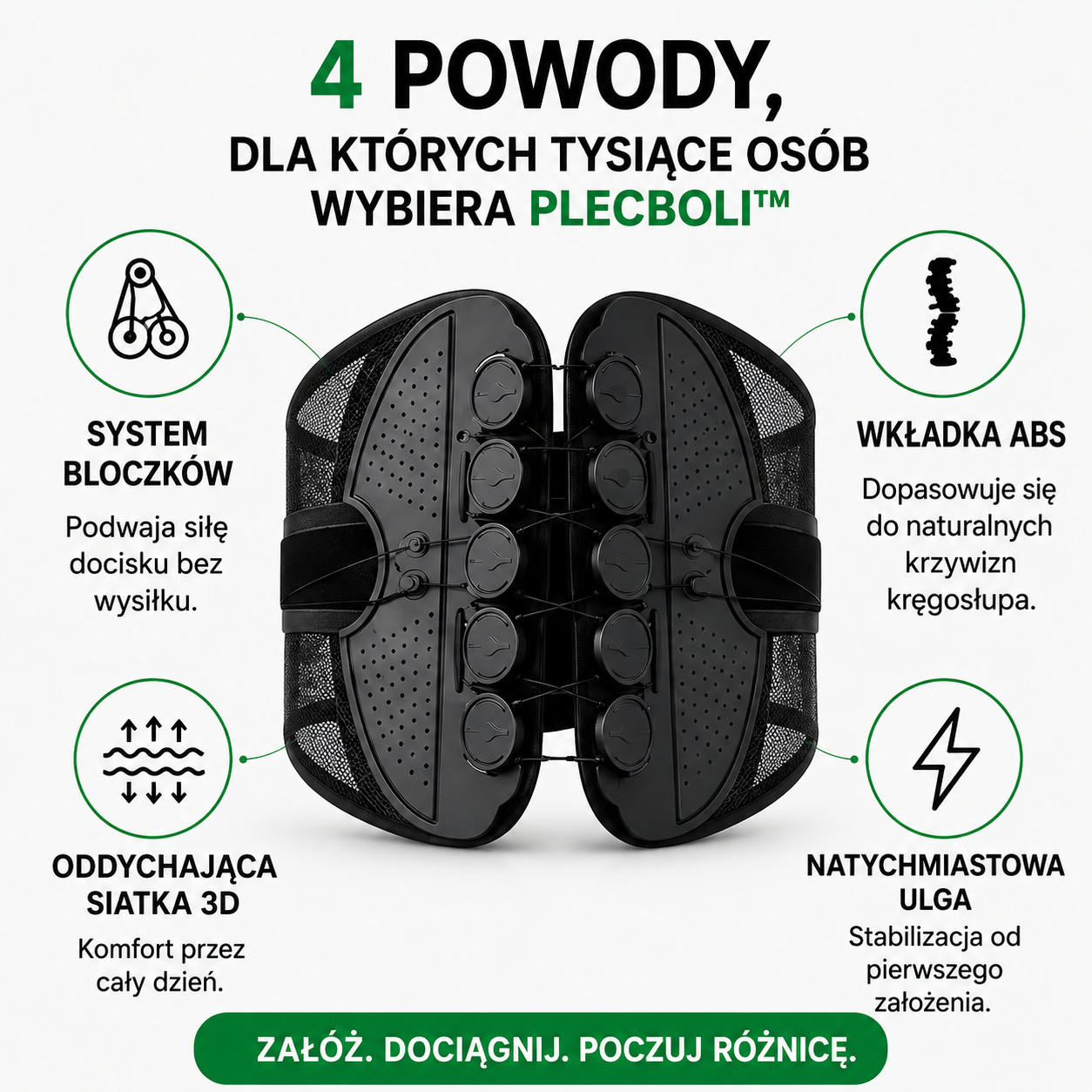 PlecBoli Pas Ortopedyczny™